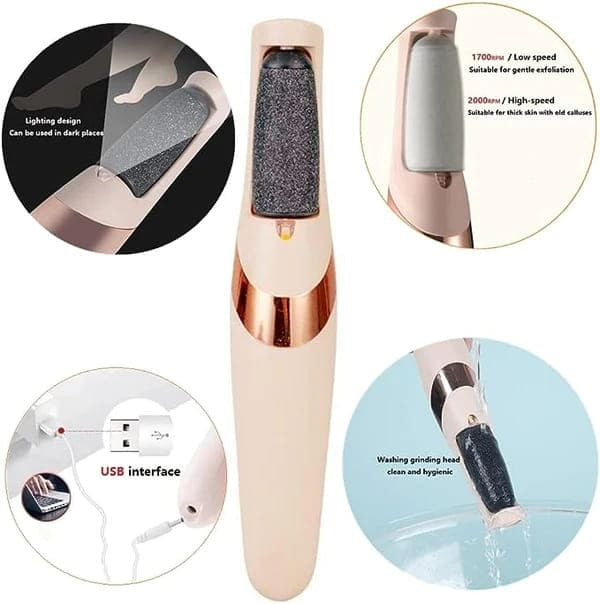 Electric Pedicure Foot File Callus Remover